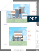 Cafeteria Design: Elevation: A R C H I T E C T U R A L D E S I G N