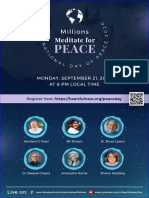 Peace Day Flyer 1 Millions With No Additional Logos
