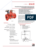 Pneumatically Operated With Manual Reset Deluge Valve For Freshwater and Seawater Service