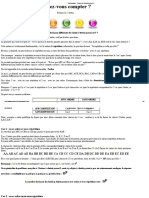 Combinatoire - Calcul de Dénombrements 2