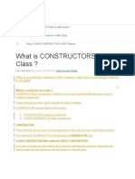 04.constructors in SAP Classes