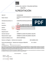 Acreditacion - 20452346495 Remype 092020 PDF