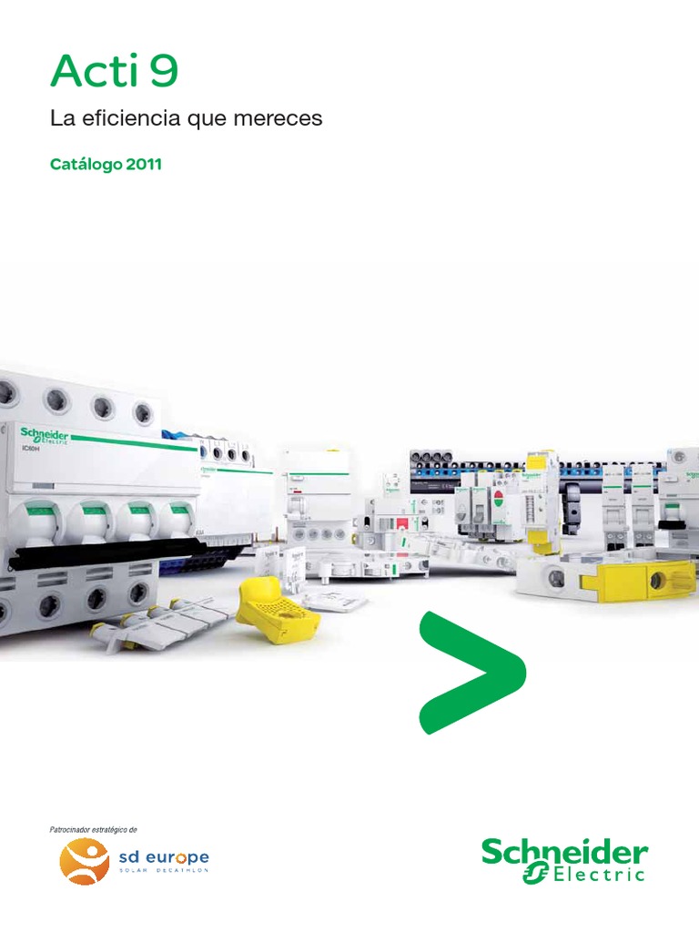 Catalogo Acti9 PDF, PDF, Factores humanos y ergonomía