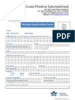 Student Registration Form