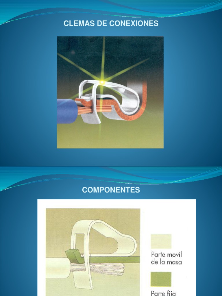 Clemas de Conexión | PDF | Tornillo | Electrónica