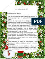 Carta Navidad