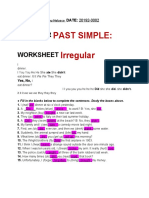 (STUDENTS) Simple Past Worksheet-1