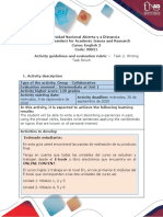 Activities guide and evaluation rubric - Unit 1 - Task 2 - Writing task forum (1).pdf