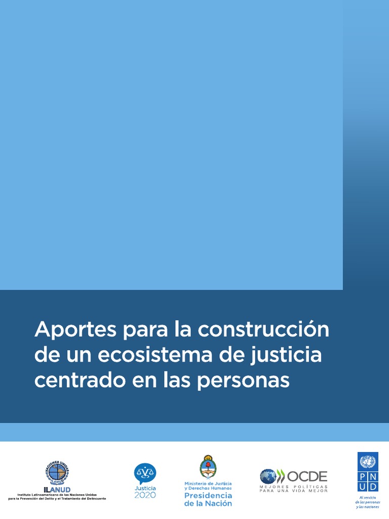 Aportes Construccion Ecosistema Justicia.3, PDF, Juez