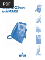 Manual Teléfono - Alcatel Lucent 4028 - 4029 - Manual PDF