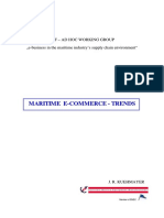 MIF - AD HOC WORKING GROUP ON MARITIME E-COMMERCE TRENDS