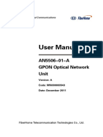 User Manual: AN5506-01-A GPON Optical Network Unit