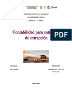 Contabilidad para Entidades de Extraccion