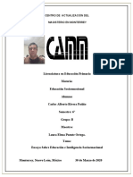 Ensayo Eduacion e Inteligencia Socioemocional - Carlos - Rivera - 6°B