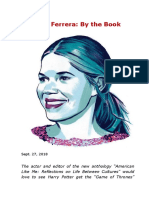 BY THE BOOK America Ferrera - by The Book Sept. 27, 2018