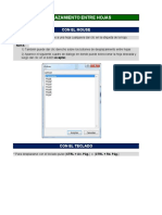 Desplazamiento Entre Hojas