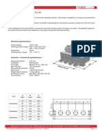 Proportional Hydraulic Bank: Electrical Specifications