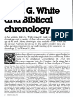 [JOHNS Warren H.] Ellen G White and Biblical chronology (Ministry 1984-04)