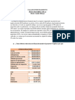 Taller Endeudamiento