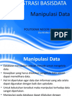 Pertemuan 5 Manipulasi Data