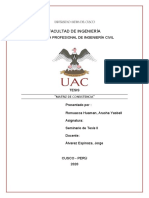 Análisis de la Matriz de consistencia en un trabajo de Investigación sobre la Facultad de Ingeniería Civil de Cusco-Perú