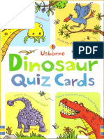 Dinosaur Quiz Cards PDF