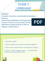 Clase 1 Lenguaje - Cuento 'El regalo de Mili' y letra m