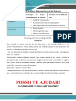 Tecnologia em Análise e Desenvolvimento de Sistemas 5 e 6 Semestre FazenTECH