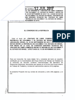 Ley 1841 Del 12 de Julio de 2017 TRATADO ISRAEL PDF