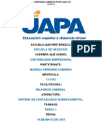 Tarea 1 DE SISTEMA DE CONTABILIDAD GUBERNAMENTAL