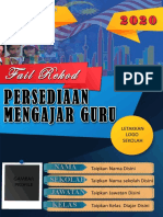 FAIL REKOD PERSEDIAN MENGAJAR 2020 EDISI KPM - by MR - Mu