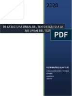 Comunicacion Escrita y Procesos Lectores - Actividad 1 PDF