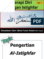 Terapi Diri Dengan Istighfar (SIRI 1)