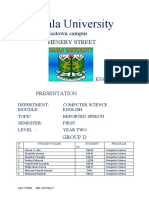 Njala University: Freetown Campus Henery Street