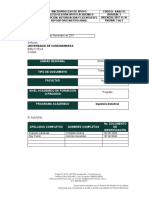 Propuesta de Mejora para El Sistema de Gestión de Residuos de La Universidad de Cundinamarca Exte PDF