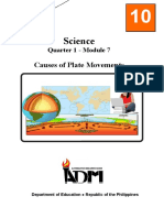 Science10 - q1 - Mod7 - Causes of Plate Movements - v3