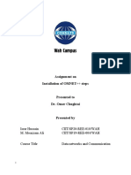 Assignment On Installation of OMNET++ Steps