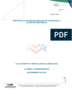 Protocolo de Inmovilizacion Modificado PDF