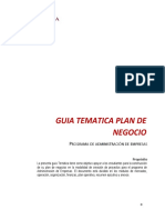 Guia Plan de Negocio