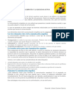 La Empatía y La Escucha Activa PDF