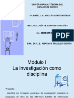 UAEM-Lic. Adolfo López Mateos-Metodología de la Investigación I