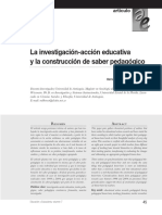 La investigacion accion educativa y la construccion de saber pedagógico.pdf