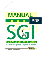 MEJ-M-001 Manual HSEQ SGI