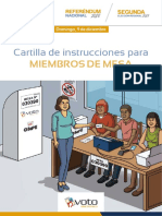 Cartilla Instrucciones Voto Electronico PDF