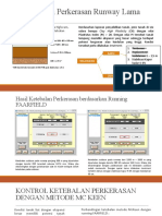 Pelaksanaan Perkerasan Runway Lama