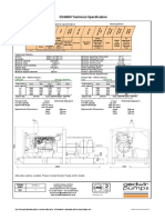 CD400M Technical Specification: Standard Pump Material Specification