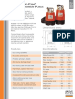 GSP05/10 Sub-Prime Electric Submersible Pumps: Dimensions (MM)