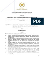 Peraturan Pemerintah Republik Indonesia 49 Tahun 2020 (PP 49 2020 Penyesuaian BPJS TK)