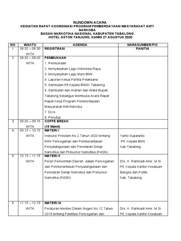 Untuk Moderator Acara | PDF | Pengembangan Diri