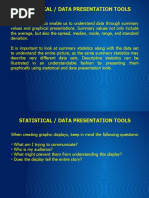 Download Statistical Data Presentation Tools by visual3d SN47650615 doc pdf